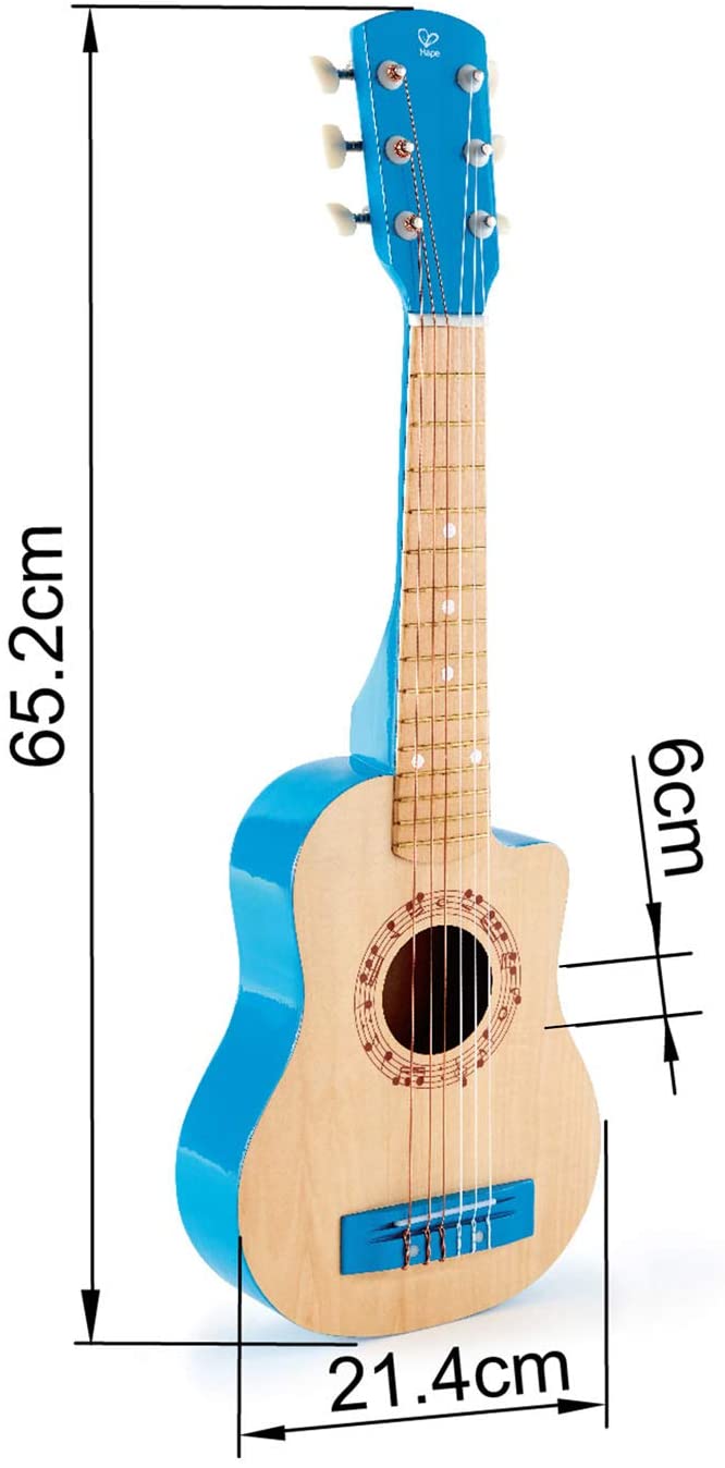 Музыкальная игрушка Гитара, цвет - голубая лагуна  